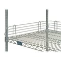 Nexel Ledge for Wire Shelves, 72L X 4H 188590